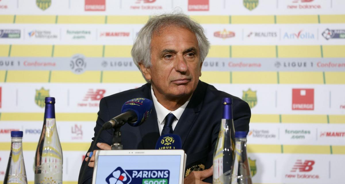 FC Nantes : tête haute et poches vides... Le discours de départ lunaire de Vahid Halilhodzic