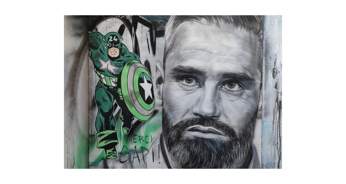 ASSE – ITW BUT! Un artiste stéphanois fait de Loïc Perrin le Captain America des Verts