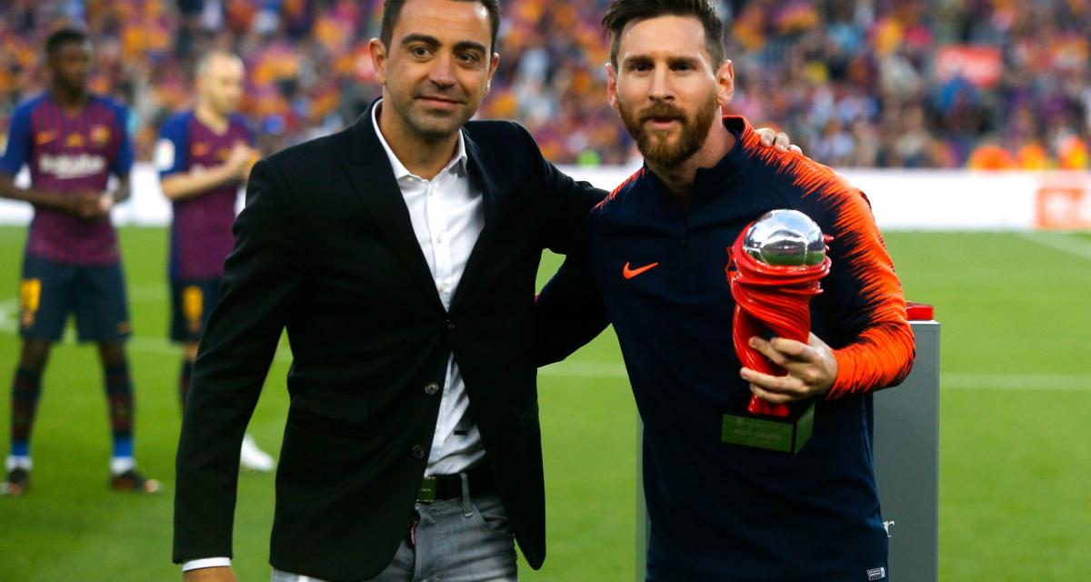 FC Barcelone : Xavi fait déjà des courbettes à Lionel Messi