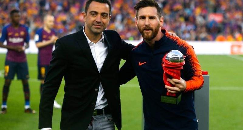  - FC Barcelone : Xavi fait déjà des courbettes à Lionel Messi
