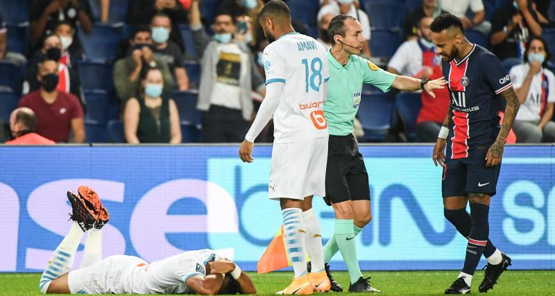 Paris Saint-Germain - OM : Rongier fracasse Neymar (PSG) après le Clasico