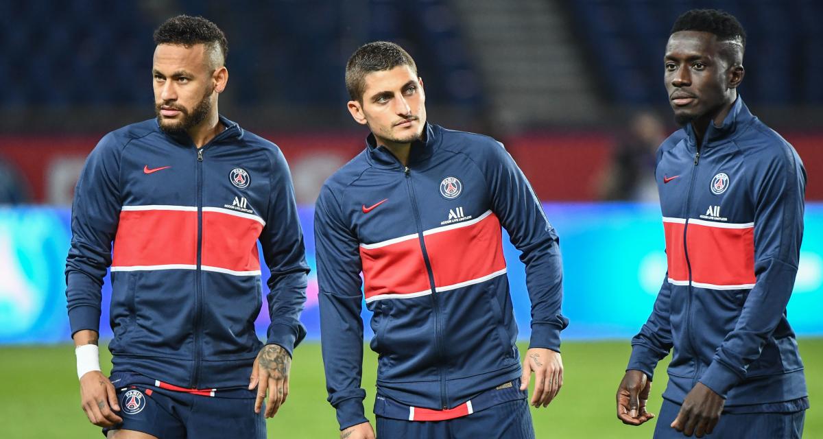 Neymar, Verratti et Gueye (PSG)