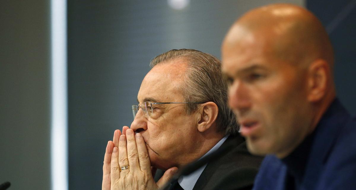Florentino Pérez et Zinédine Zidane