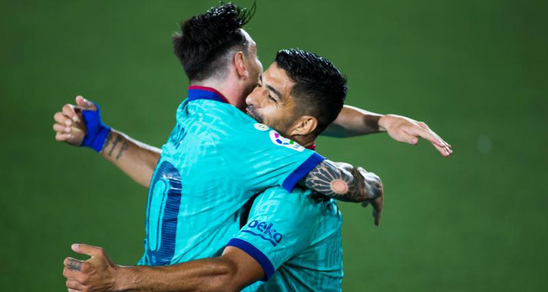 FC Barcelone - FC Barcelone - Mercato : Luis Suarez répond au message d'adieu de Lionel Messi