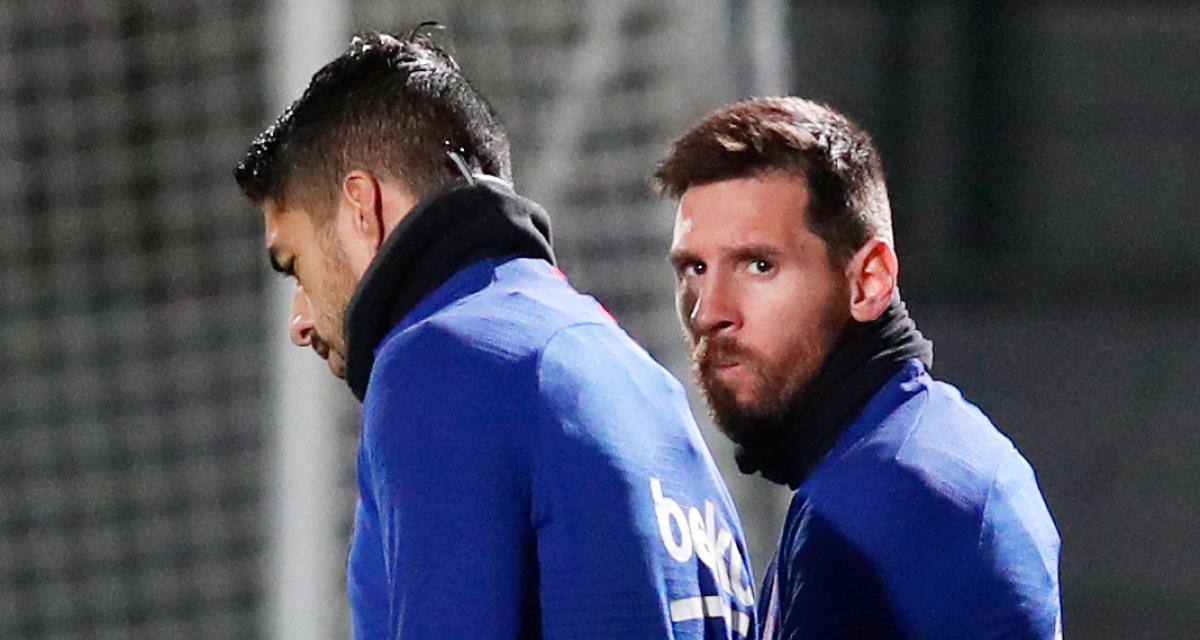 Lionel Messi se confie à son ami Luis Suarez.