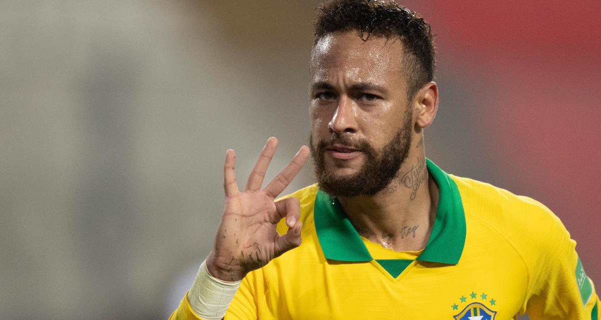 Neymar a fait parler de lui avec le Brésil