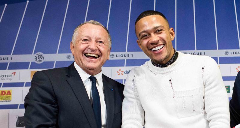 Olympique Lyonnais - OL - Mercato : Aulas prévient le FC Barcelone pour Depay