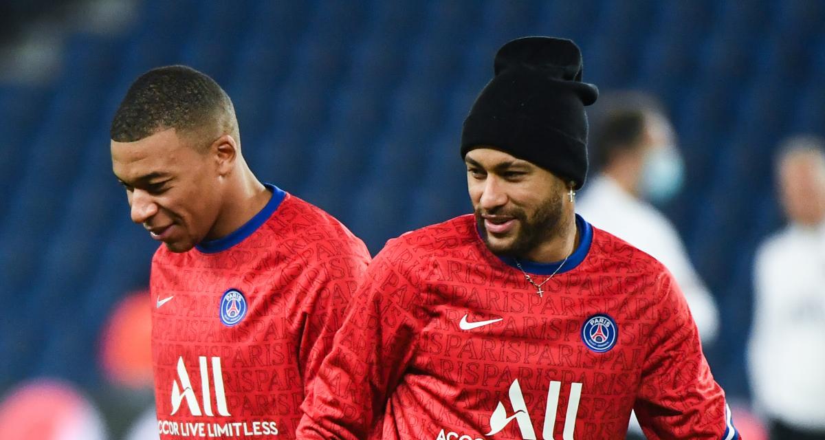Neymar Jr et Kylian Mbappé