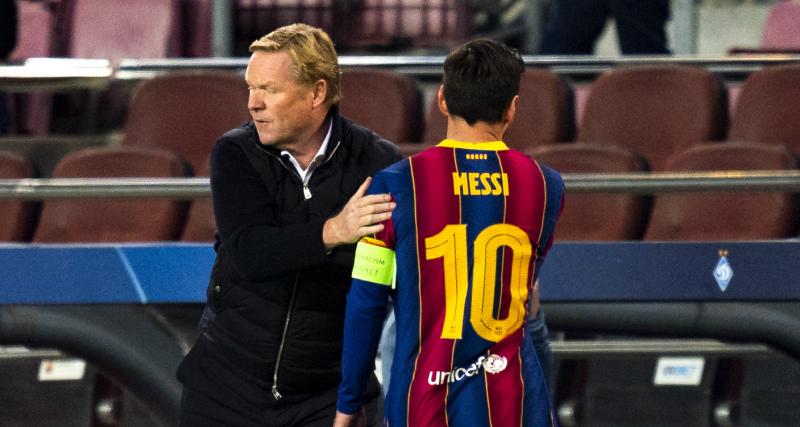 FC Barcelone - FC Barcelone - Mercato : Koeman s'y met aussi pour détourner Messi du PSG