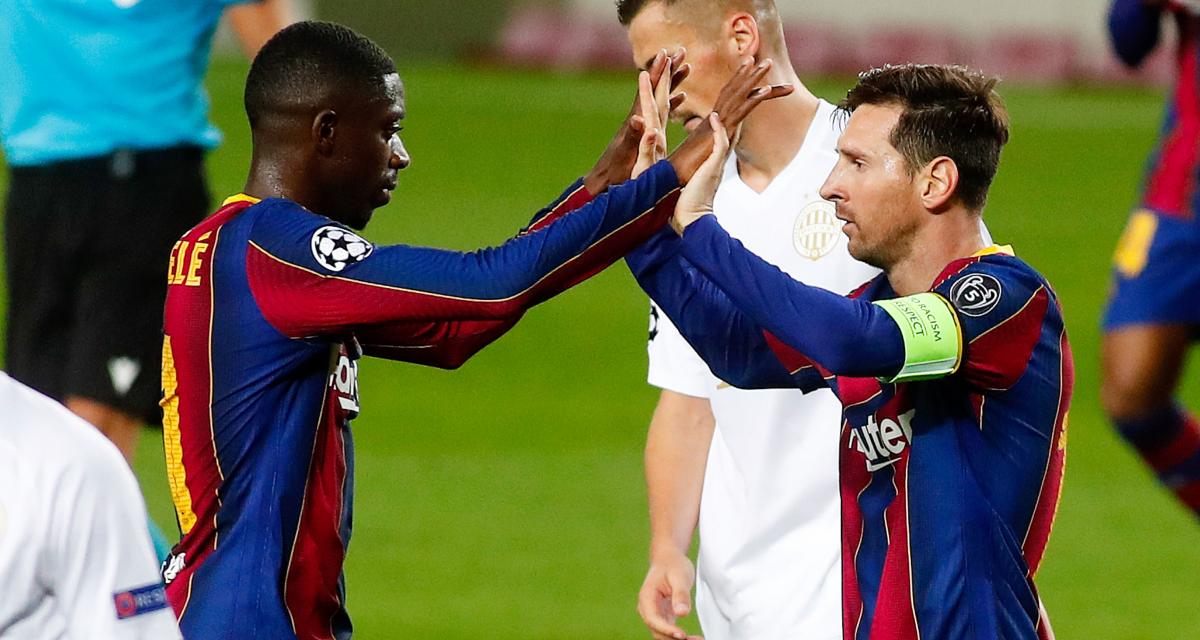 Photo of ¡Dembélé impresiona a un recién llegado más que a Messi!