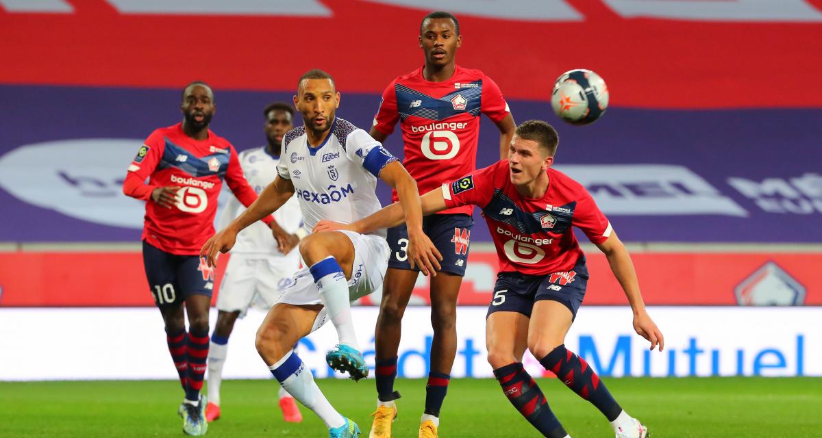 Résultat Ligue 1 : LOSC 0 - 1 Stade de Reims (mi-temps)