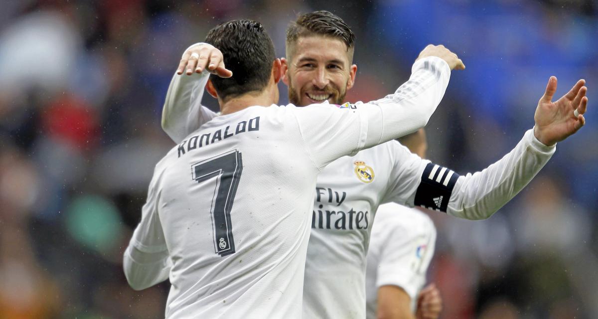 Cristiano Ronaldo et Sergio Ramos