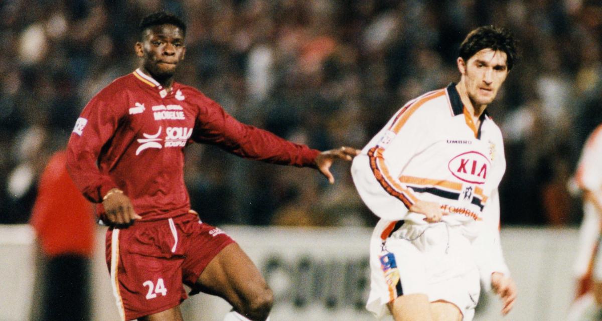 Anto Drobnjak face au FC Metz en 1998