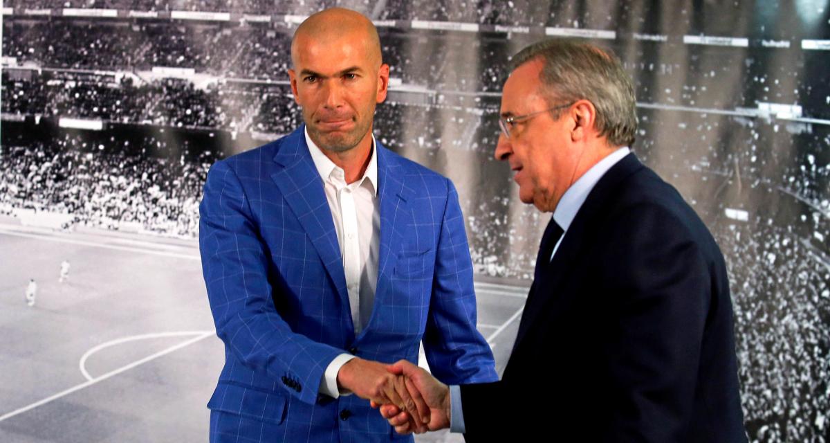 Zinédine Zidane et Florentino Pérez