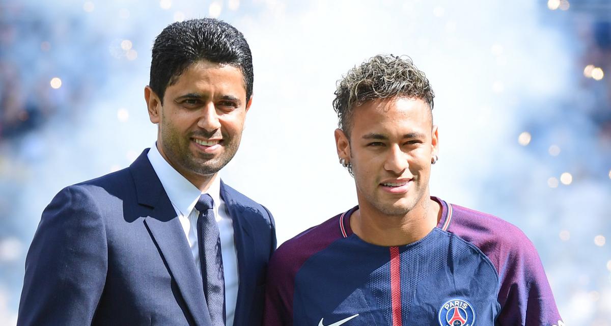 Nasser al-Khelaïfi et Neymar