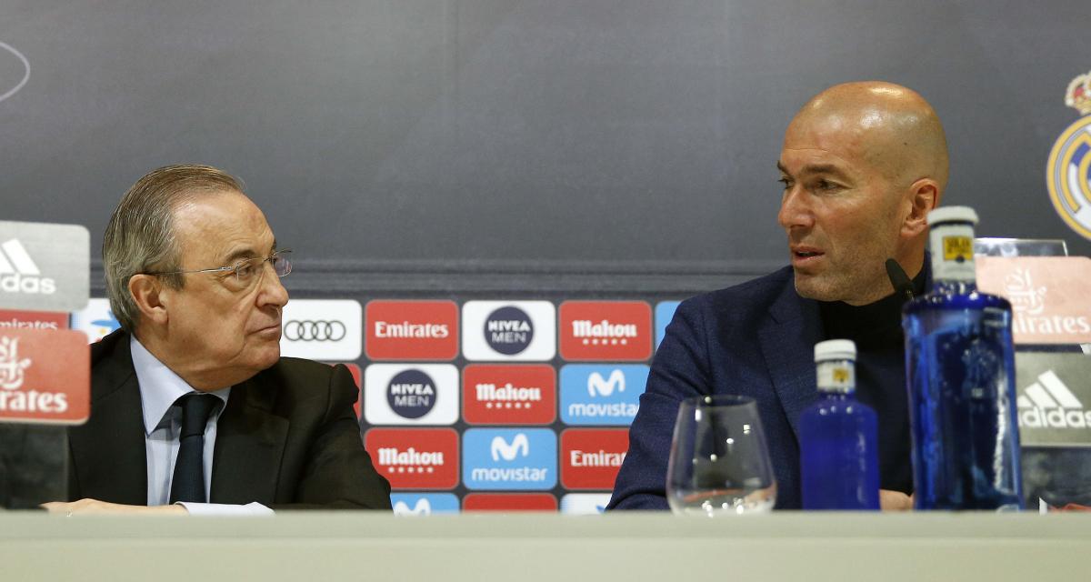 Florentino Pérez et Zinédine Zidane