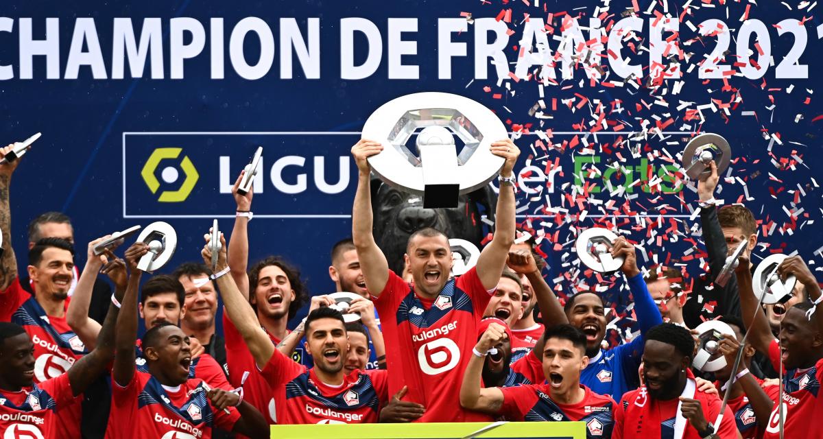 Le LOSC, champion de France 2021