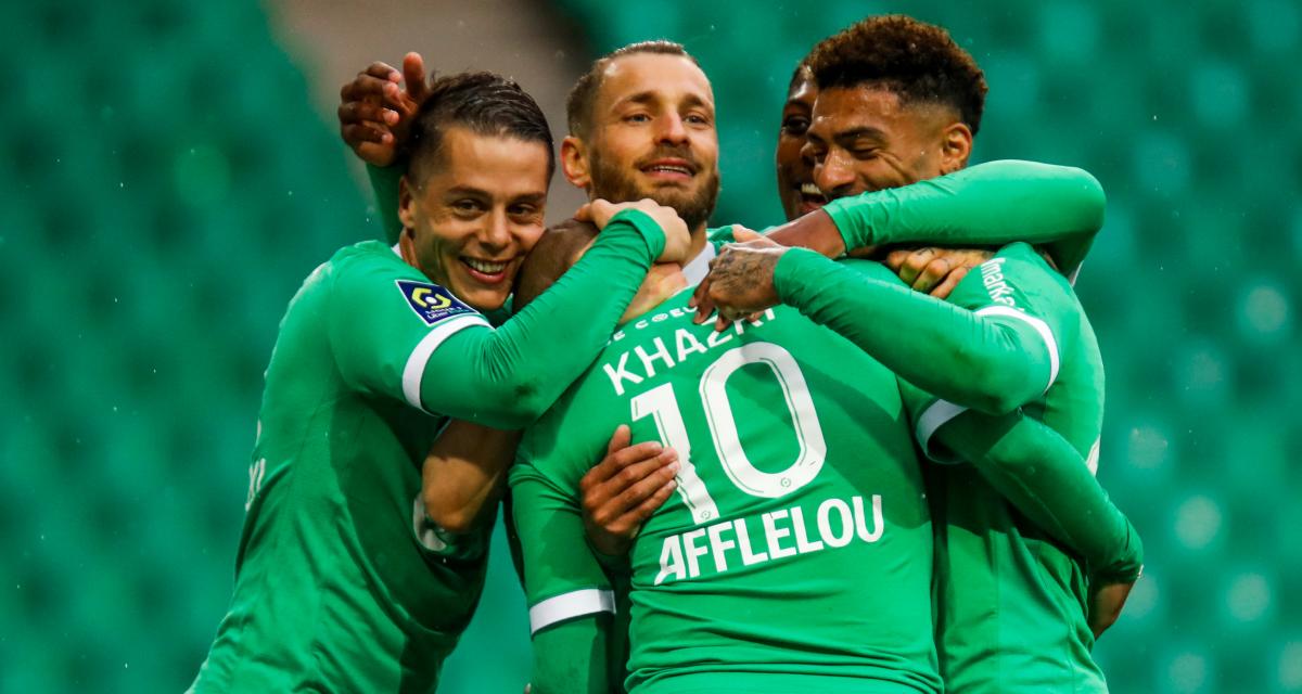 Les Verts félicitent Khazri après son triplé contre Bordeaux