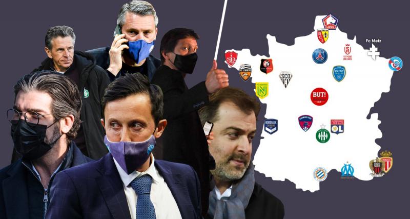 Olympique Lyonnais - PSG, OM, OL, ASSE, FC Nantes, RC Lens : la carte de France des besoins au Mercato