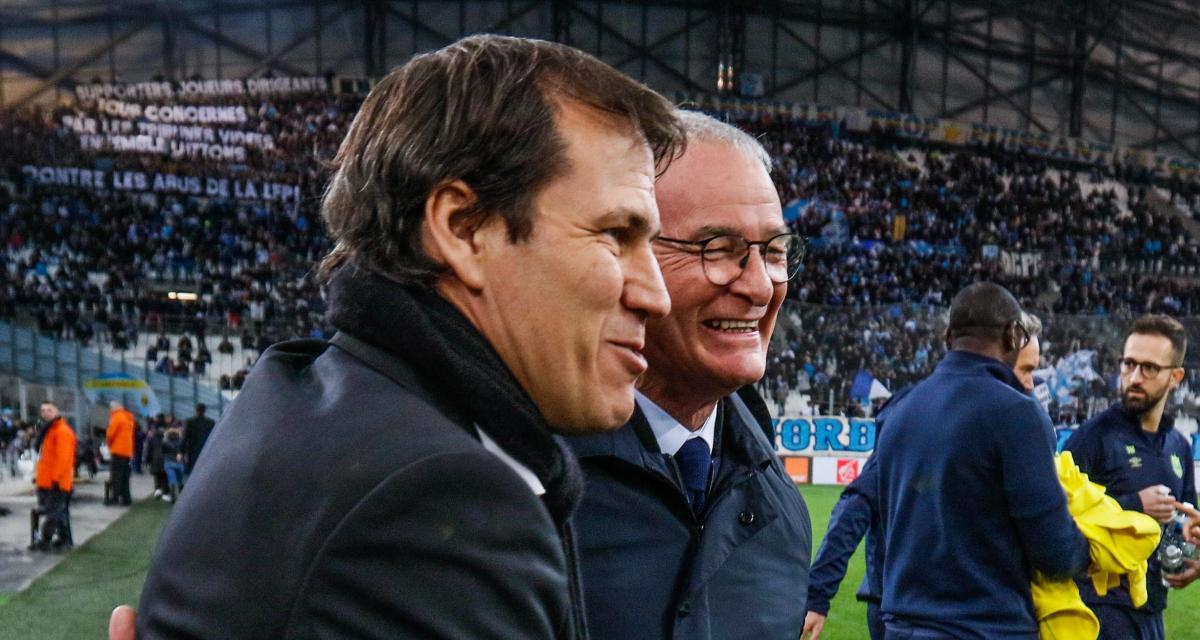 Rudi Garcia et Claudio Ranieri