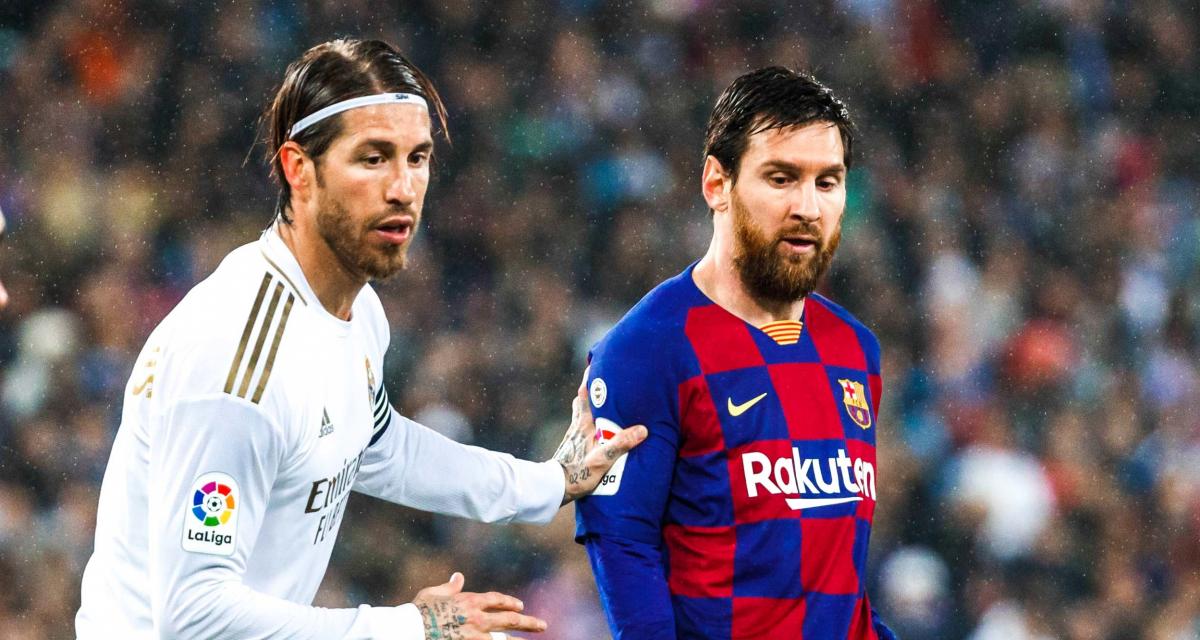Sergio Ramos et Lionel Messi