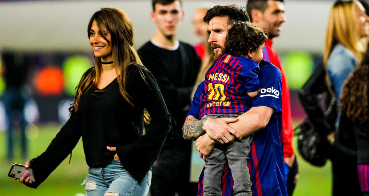 Antonela et Lionel Messi