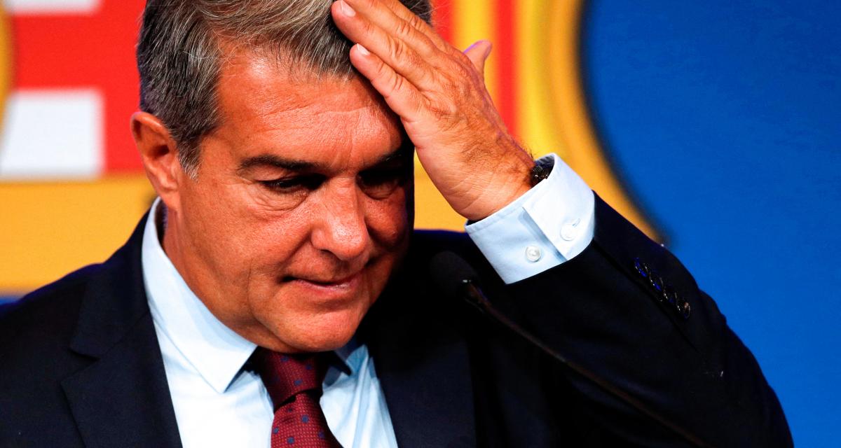 Joan Laporta, un président du Barça sous pression