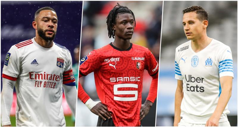Clermont Foot - PSG, OM, OL, ASSE, FC Nantes, RC Lens, LOSC, Stade Rennais : le onze des joueurs qui ont quitté la Ligue 1 cet été