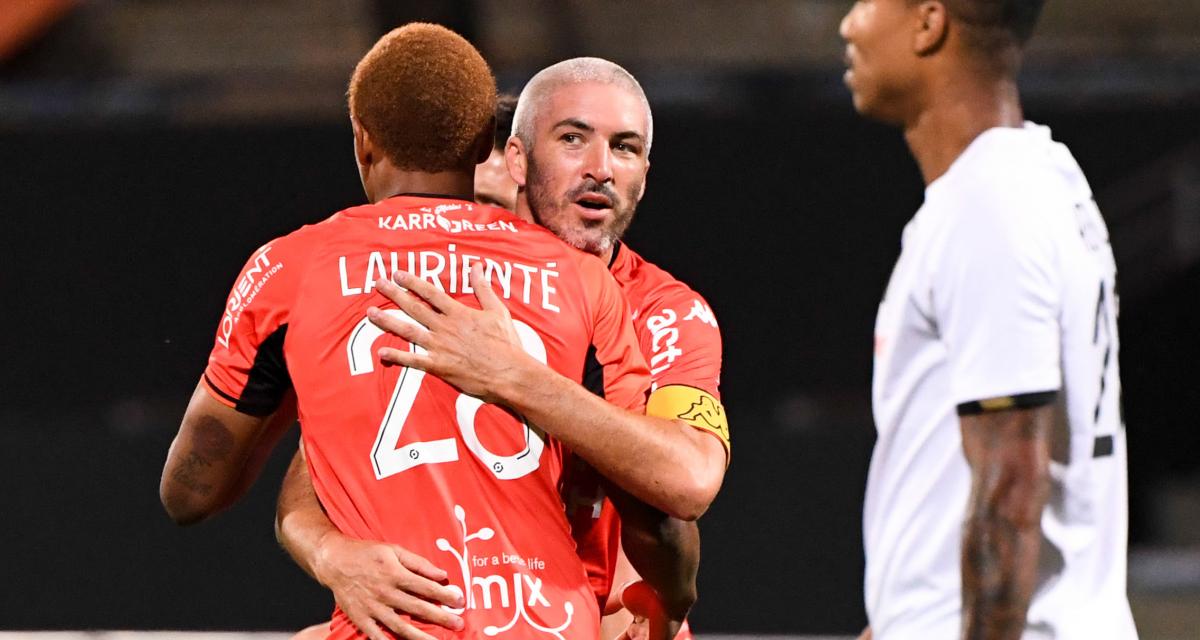 Résultat Ligue 1 : Lorient 1-1 Lille (les Dogues bousculés, mi-temps)