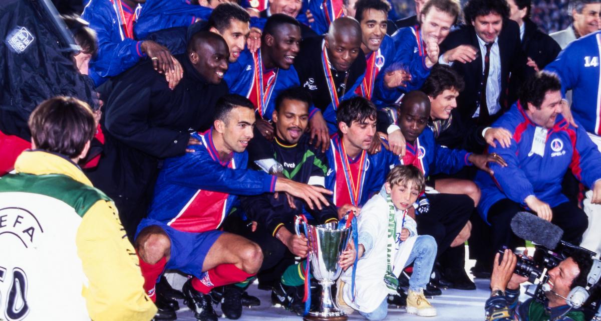 1996, la seule coupe d'Europe brandie par le PSG jusqu'à aujourd'hui...