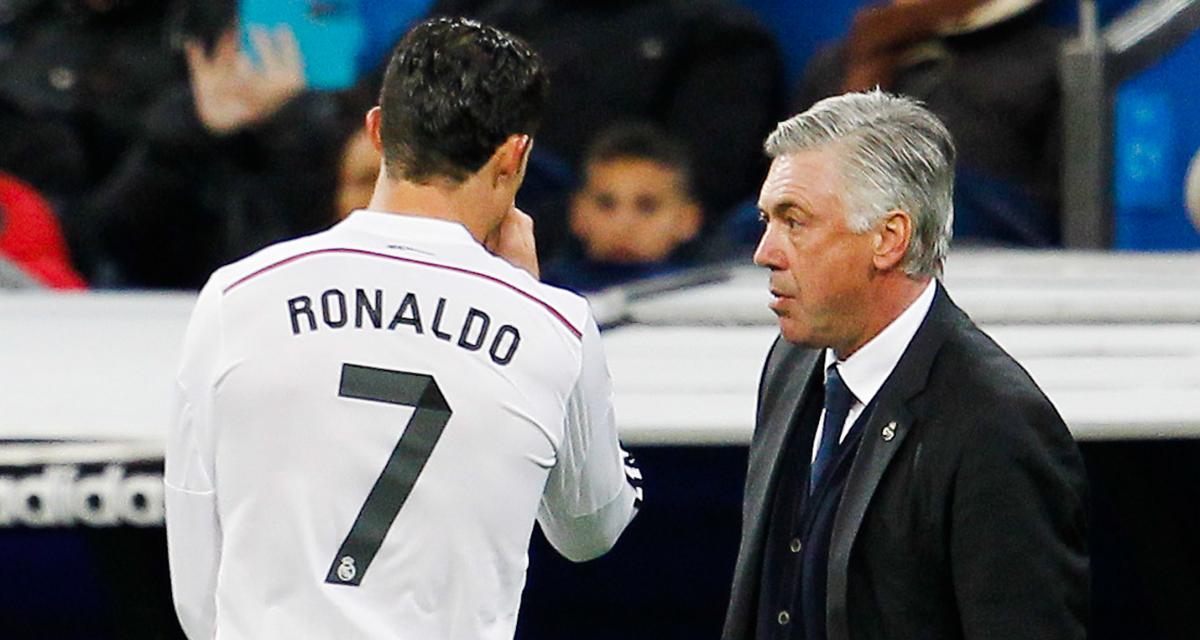 Cristiano Ronaldo et Carlo Ancelotti