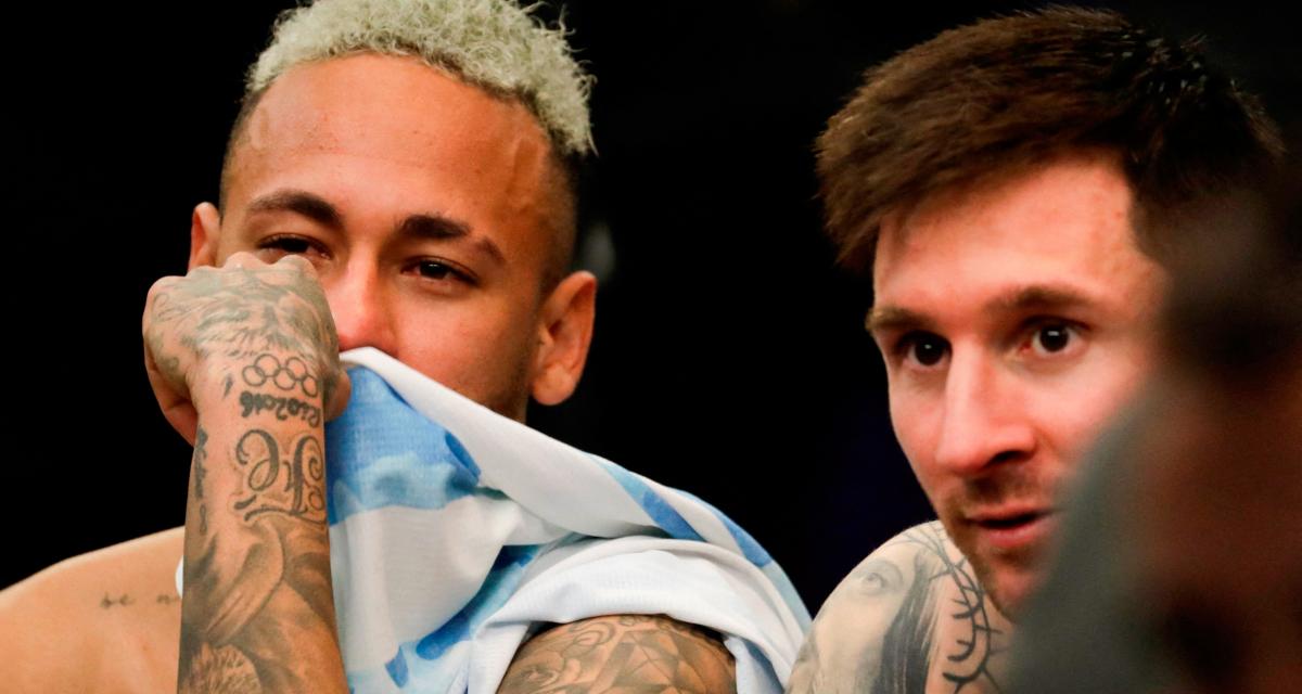 Neymar Jr et Lionel Messi