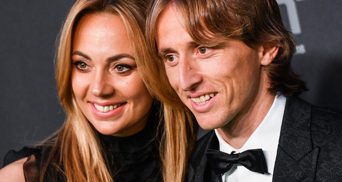 Luka Modric et son épouse