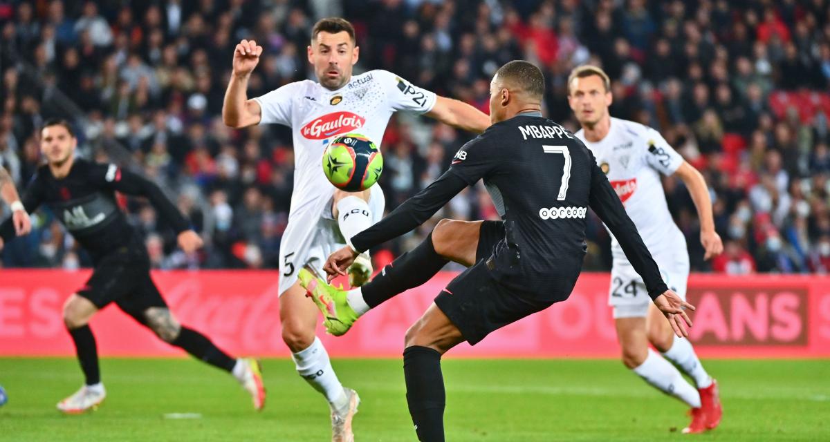 Résultat Ligue 1 : PSG 0-1 Angers (Paris surpris, mi-temps)