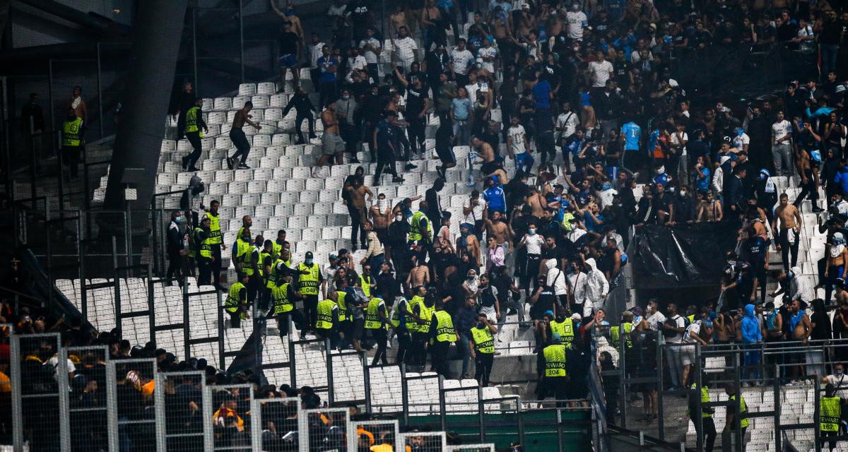 Supporters de l'OM lors du match contre Galatasaray
