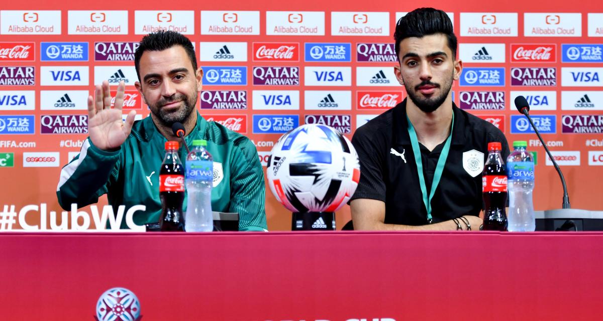 Xavi, coach du club qatari d'Al-Sadd.