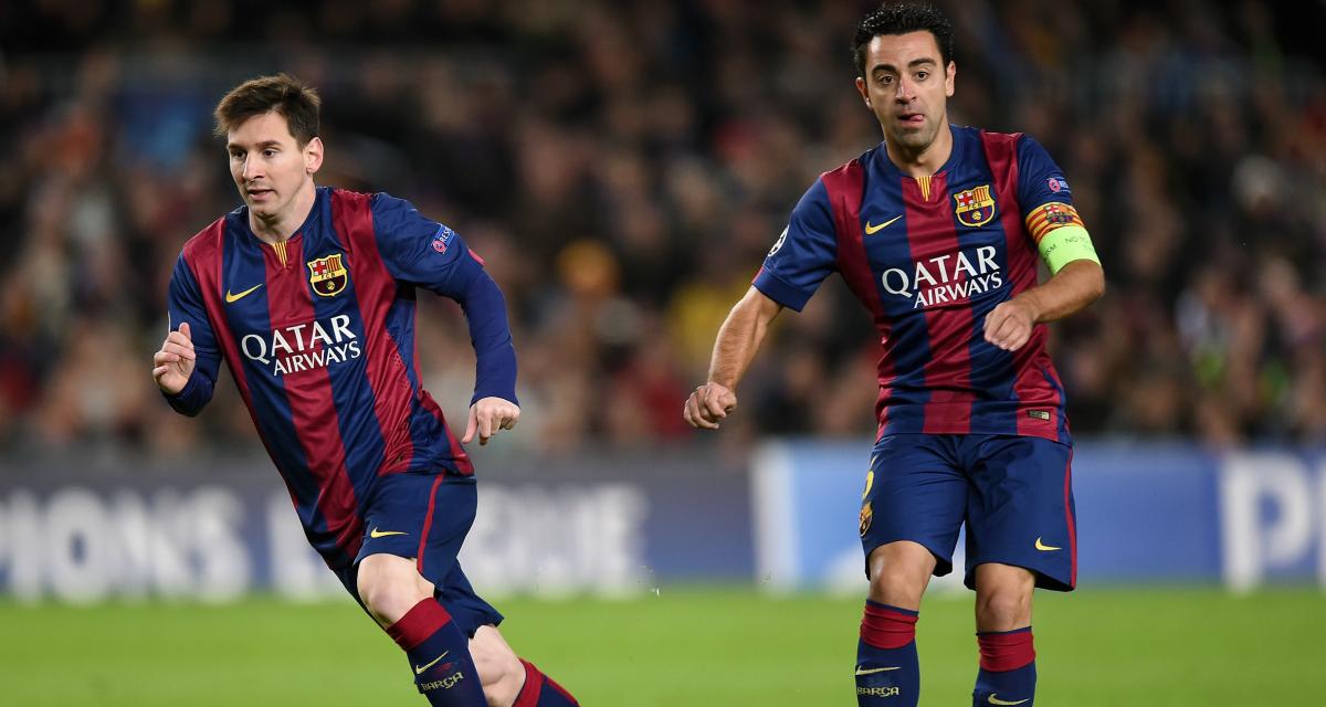 Lionel Messi et Xavi