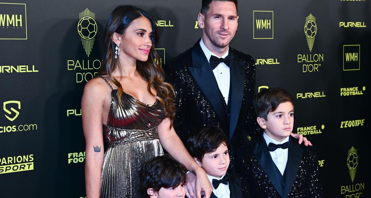 Messi et sa famille