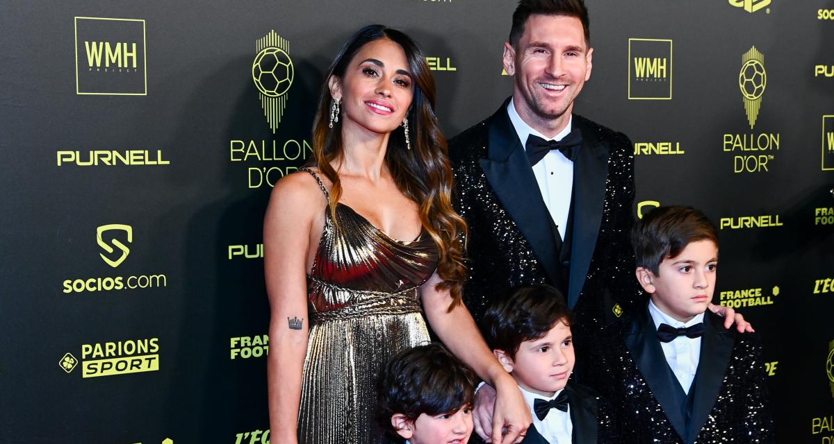 La famille Messi au complet au gala du Ballon d'Or